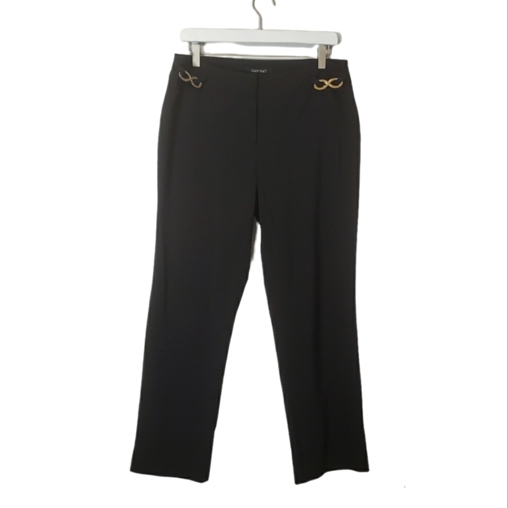 Ellen Tracy Black Formal Pants Size 8